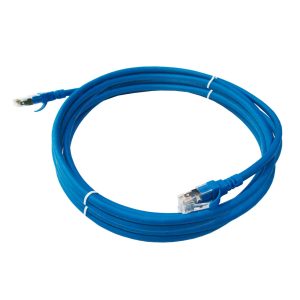 PATCH CORD CAT6 UTP 2 MTS BLUE